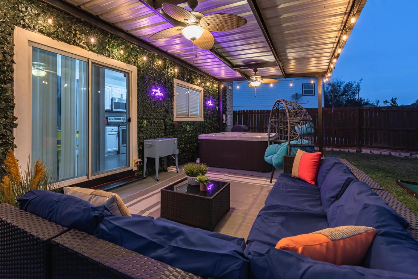 Gameroom, Bbq & Hot-Tub By Lackland & Seaworld San Antonio Kültér fotó