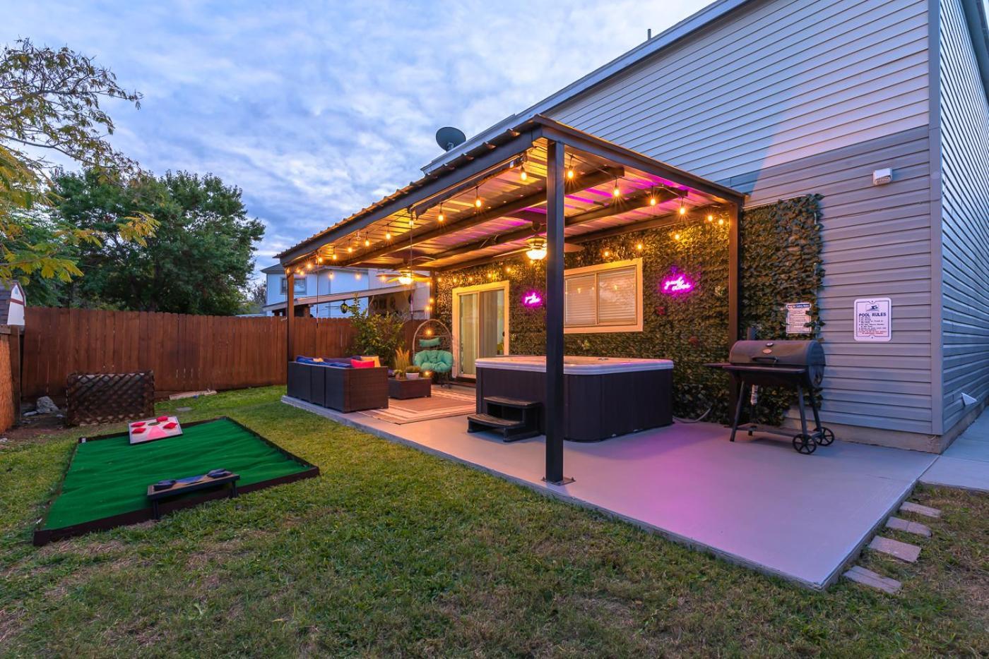 Gameroom, Bbq & Hot-Tub By Lackland & Seaworld San Antonio Kültér fotó