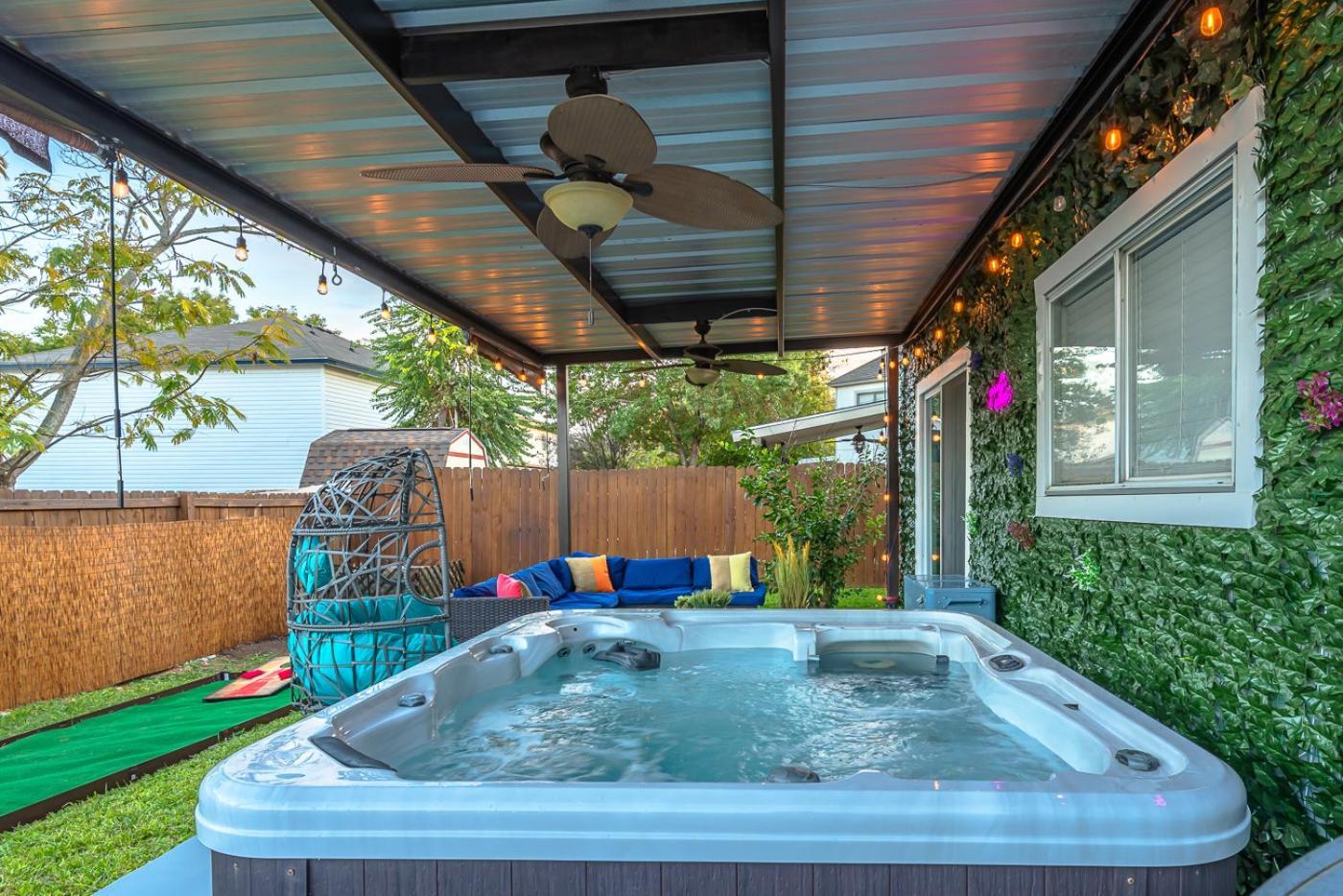 Gameroom, Bbq & Hot-Tub By Lackland & Seaworld San Antonio Kültér fotó