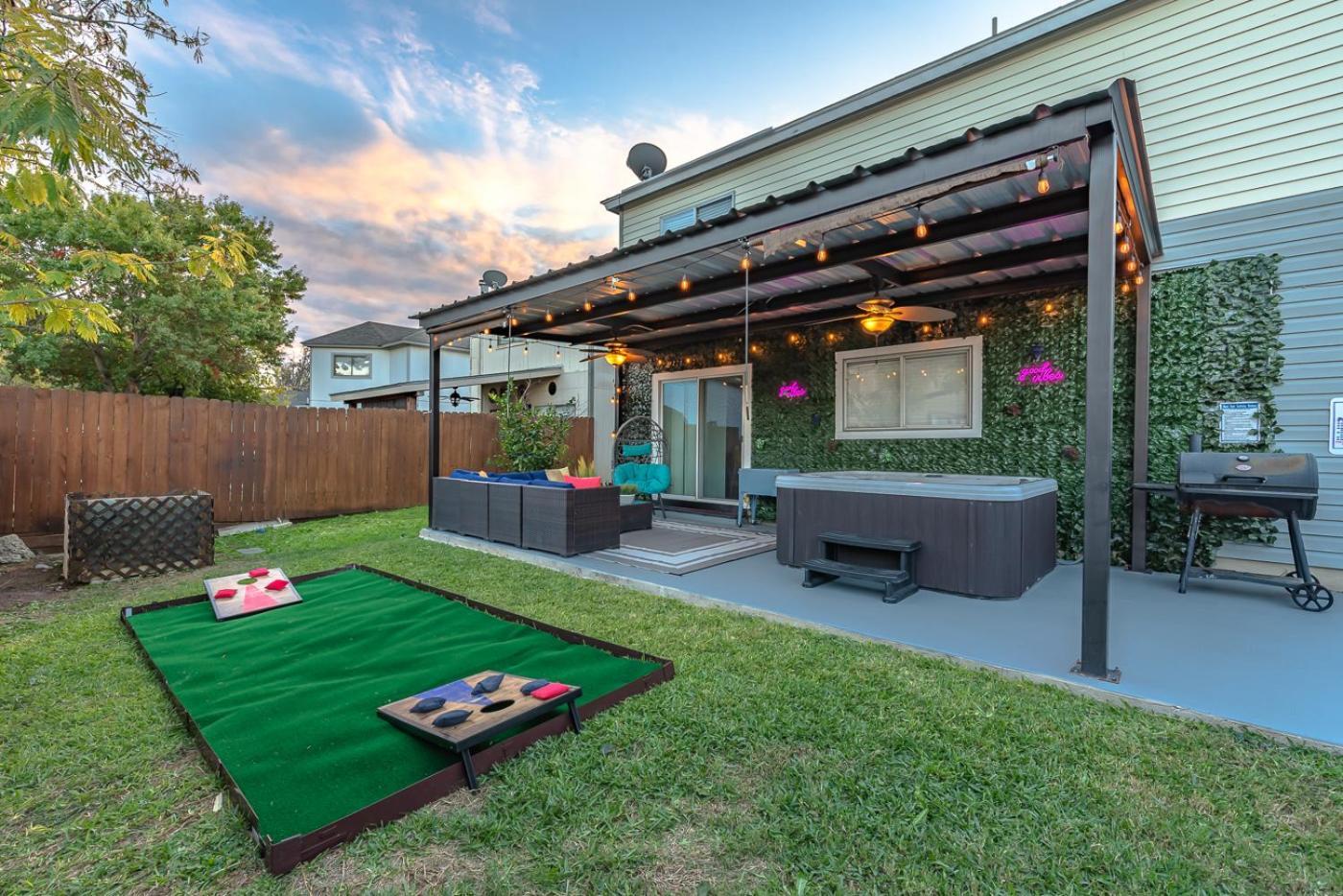 Gameroom, Bbq & Hot-Tub By Lackland & Seaworld San Antonio Kültér fotó